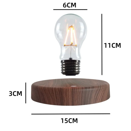 Dimensions Lampe lévitation ampoule